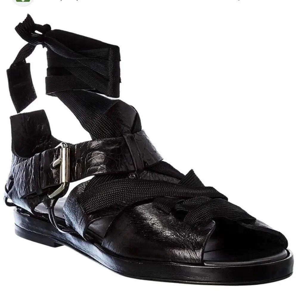 IRO Benila Leather Gladiator Sandal new size 36